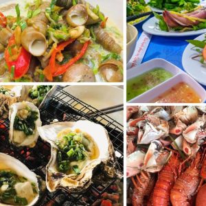 Hải sản tươi ngon, đậm vị